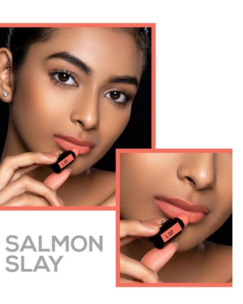 RENEE Fab Bullet Lipstick - Salmon Slay (1.5 gm) (Mini / Small Pack/ Sample)