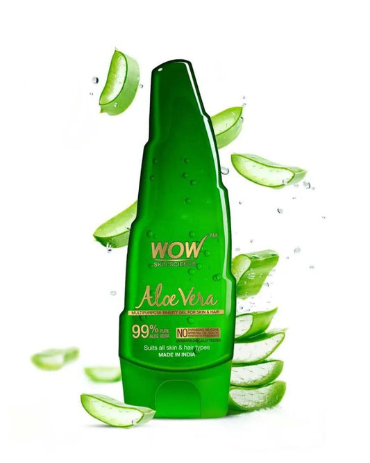 WOW Skin Science 99% Pure Aloe Vera Gel For Skin & Hair ( 250 ml ) ( Full Size )