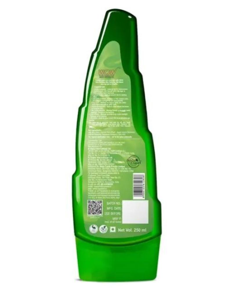 WOW Skin Science 99% Pure Aloe Vera Gel For Skin & Hair ( 250 ml ) ( Full Size )