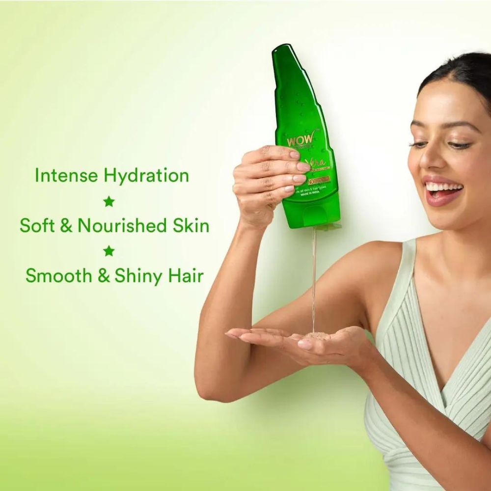 WOW Skin Science 99% Pure Aloe Vera Gel For Skin & Hair ( 250 ml ) ( Full Size )