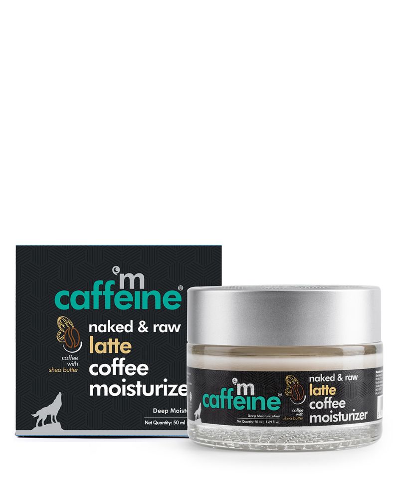 mCaffeine Cappuccino Coffee Face Moisturizer with Vitamin E - Almond Milk ( 50ml ) ( Full Size )