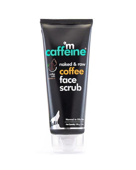 mCaffeine Coffee Face Scrub with Walnut ( 100 g ) ( Full Size )