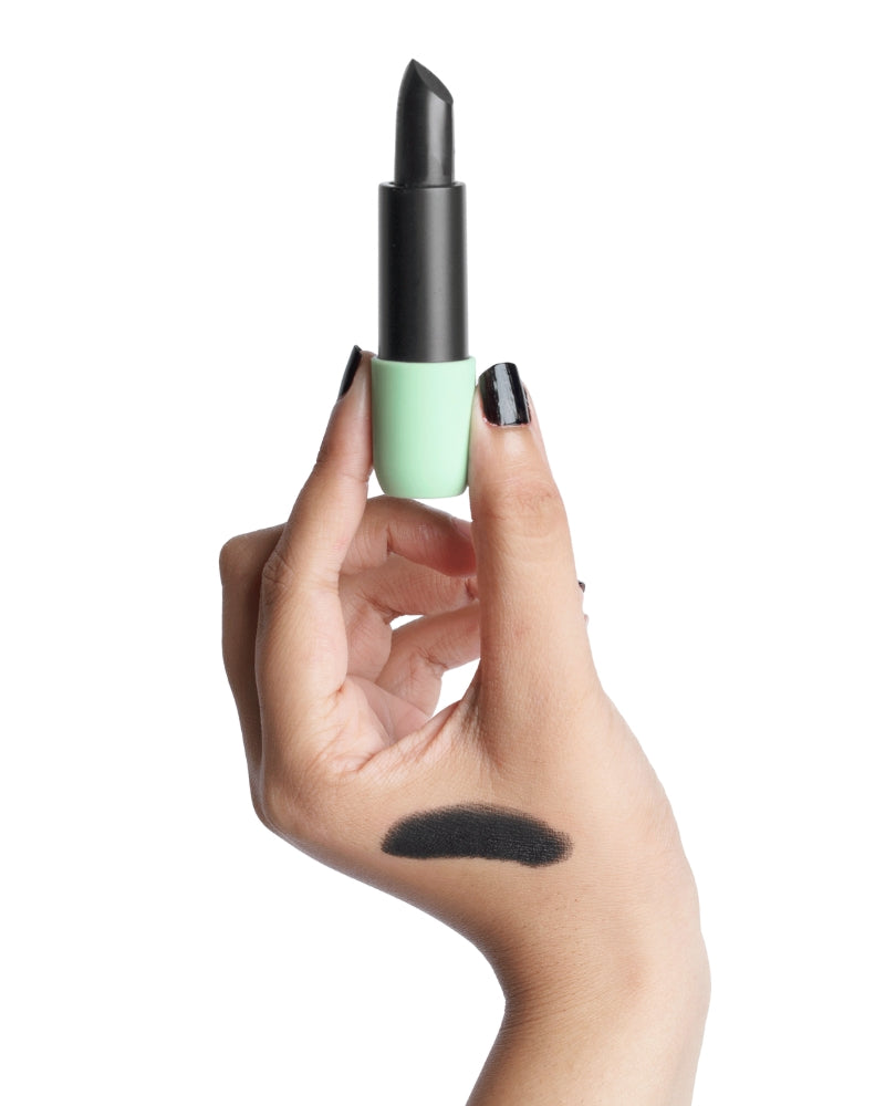 Disguise Cosmetics Ultra-Comfortable Satin Matte Lipstick - Black Slayer ( Full Size )