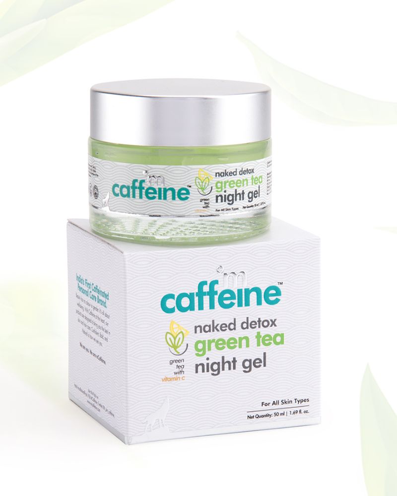 mCaffeine Green Tea Night Gel with Vitamin C ( 50ml ) ( Full Size )