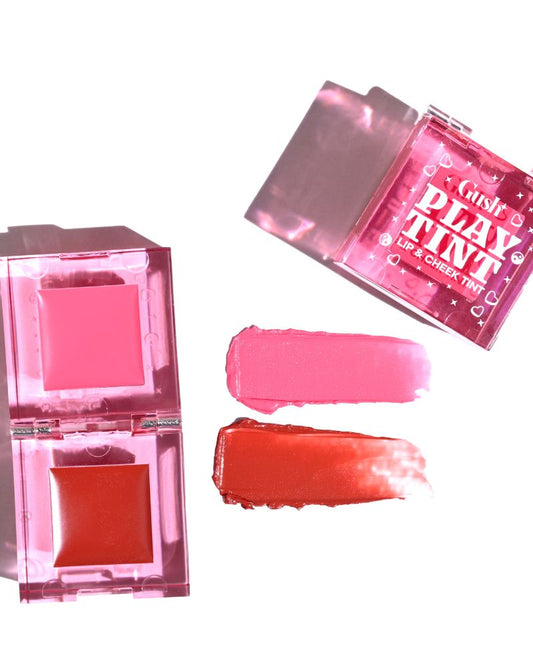 GUSH BEAUTY PLAY TINT 2 IN 1 CREAM LIP AND CHEEK TINT - Gum Drop ( Full Size )