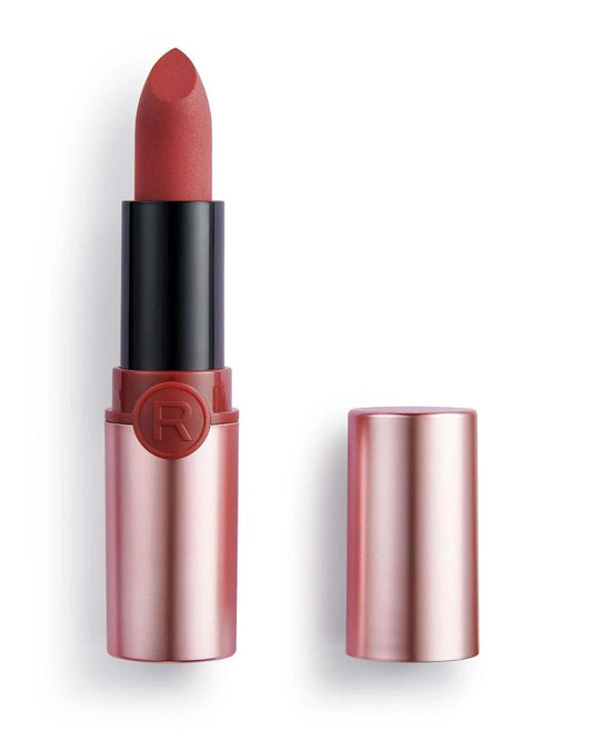 Makeup Revolution London Powder Matte Lipstick - Bon Bon ( Full Size )