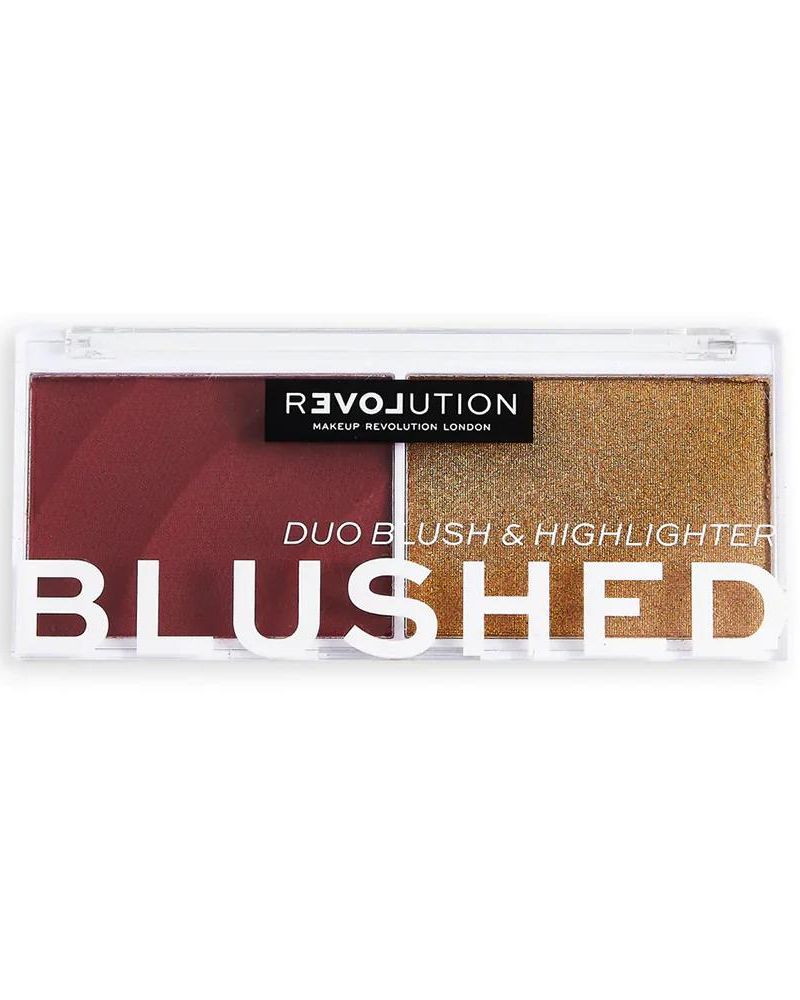 Makeup Revolution London Relove Colour Play Blushed Duo Wishful ( Full Size )